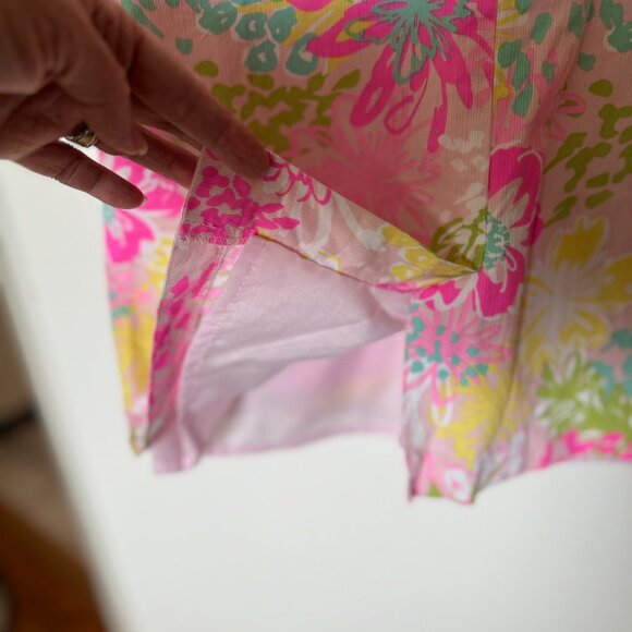 Tommy Bahama Girls Sleeveless lined dress flowers pink Size 8‎ - Picture 5 of 7